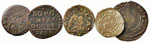 Zecche Italiane - - Lotto di 5 monete