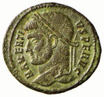 Massenzio (306-312) - Follis - (Ostia) - ... 