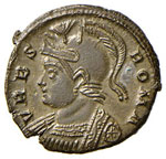 Anonime - Roma (334-336) - AE 3 - Busto ... 