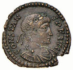 Costante (337-350) - AE 3 - Busto diademato ... 