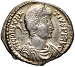 Costanzo II (337-361) - Siliqua - Busto ... 