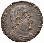 Magnenzio (350-353) - AE 2 - Busto ... 