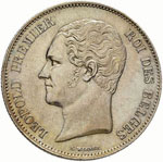 BELGIO - Leopoldo I (1831-1865) - 2,5 ... 