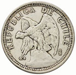 CILE - Repubblica - 5 Pesos - 1927 - AG Kr. ... 