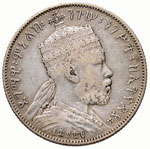 ETIOPIA - Menelik II (1889-1913) - Mezzo ... 