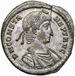 Costanzo II (337-361) - Maiorina - Busto ... 