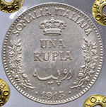 Somalia - Rupia - 1913   - AG R ... 
