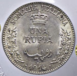 Somalia - Rupia - 1914   - AG R ... 