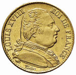 FRANCIA - Luigi XVIII (1814-1824) - 20 ... 