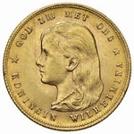 OLANDA - Guglielmina (1890-1948) - 10 Gulden ... 