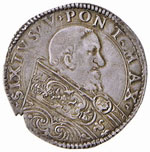 BOLOGNA - Sisto V (1585-1590) - Bianco - ... 