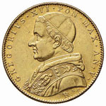 ROMA - Gregorio XVI (1831-1846) - 5 Scudi - ... 