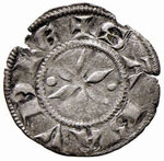Amedeo IV (1232-1253) - Denaro Forte - Croce ... 