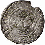 Amedeo VI il Conte Verde (1343-1383) - Obolo ... 