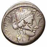 PLAUTIA - A. Plautius (55 a.C.) - Denario - ... 