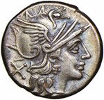 SAUFEIA - L. Saufeius (152 a.C.) - Denario - ... 