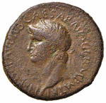 Nerone (54-68) - Asse   - (AE g. 11,17)
