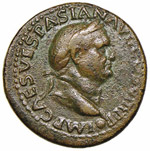 Vespasiano (69-79) - Asse - Testa ... 