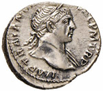Traiano (98-117) - Denario   - (AG g. 2,98) ... 