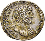 Adriano (117-138) - Denario - Busto laureato ... 
