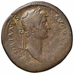 Adriano (117-138) - Sesterzio   - (AE g. ... 