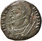 Licinio I (308-324) - Follis - Busto a s. ... 