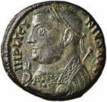 Licinio I (308-324) - Follis ridotto - ... 