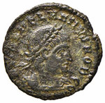 Delmazio (335-337) - AE 4 - Busto diademato ... 