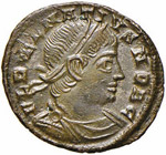Delmazio (335-337) - AE 4 - (Siscia) - Busto ... 