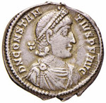 Costanzo II (337-361) - Siliqua - Busto ... 