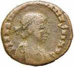 Valentiniano II (375-392) - AE 4   - (AE g. ... 