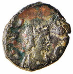 Leone I (457-473) - AE 4 - Busto diademato e ... 