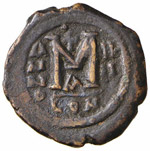 Giustino II (565-578) - Follis   - ... 