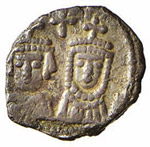 Eraclio (610-641) - Mezza siliqua ... 