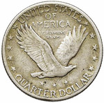 U.S.A. -  - Quarto di dollaro - 1923 S   - ... 