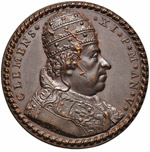 PAPALI - Clemente XI (1700-1721) - Medaglia ... 