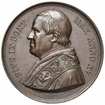 PAPALI - Pio IX (1846-1866) - Medaglia - A. ... 