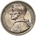 PAPALI - Benedetto XV (1914-1922) - Medaglia ... 