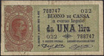 BUONI DI CASSA - Umberto I (1878-1900) - ... 