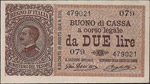 BUONI DI CASSA - Vittorio Emanuele III ... 