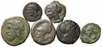 Greche -  - - Lotto di 6 bronzi di Siracusa  ... 