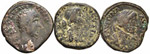 Imperiali -  -    -  Lotto di tre bronzi
