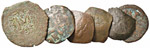 Bizantine -  -    -  Lotto di 6 monete