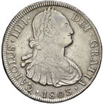 BOLIVIA - Carlo IV (1788-1808) - 8 Reali - ... 