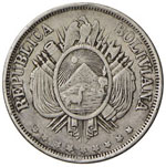 BOLIVIA - Repubblica (1825) - Boliviano - ... 
