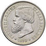 BRASILE - Pedro II (1831-1889) - 2.000 Reis ... 