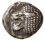 IONIA - Mileto - Diobolo - Protome di leone ... 
