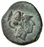 APULIA - Arpi - AE 15 - Testa di Atena a d. ... 