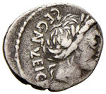EGNATULEIA - C. Egnatuleius C. f. (97 a.C.) ... 