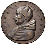 PAPALI - Pio II (1458-1464) - Medaglia - ... 